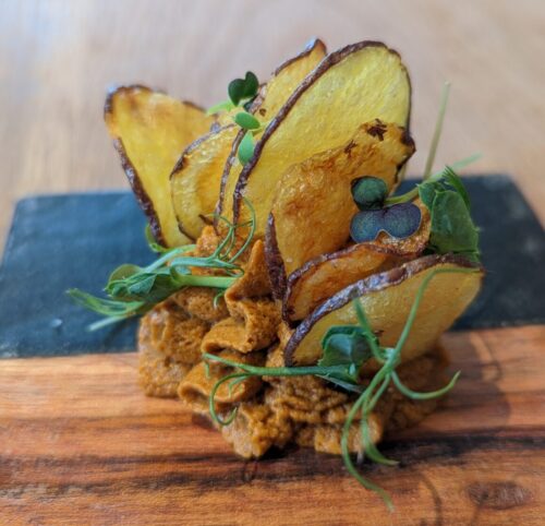 SLV Potato Chips with Coconut Adobo