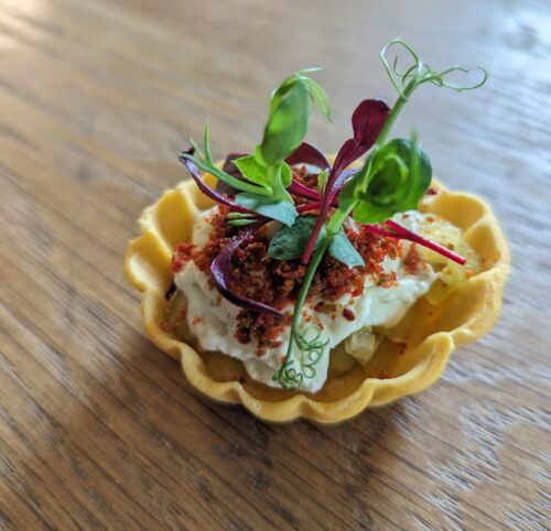 Heirloom Tomato & Goat Cheese Tart