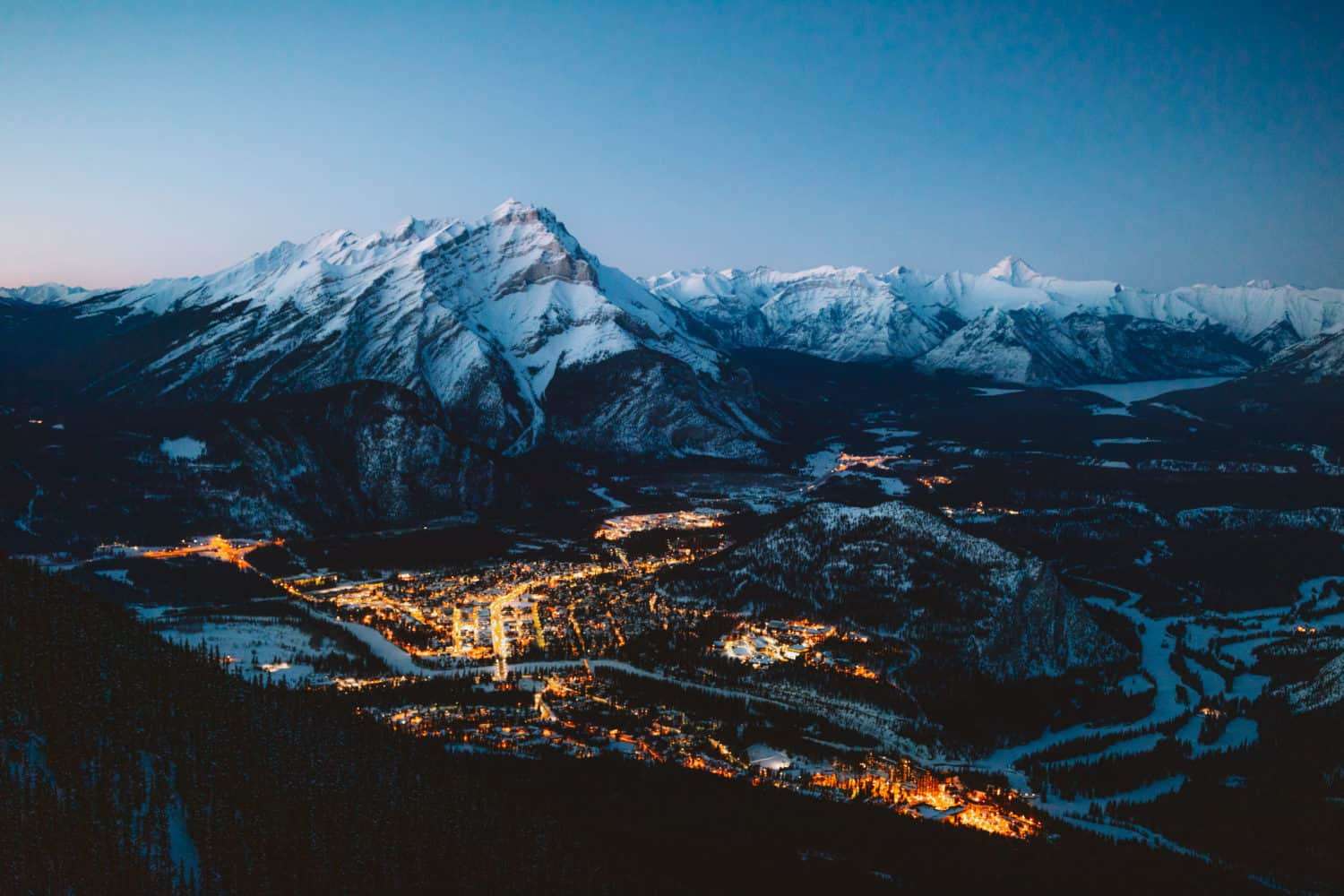 Winter in the Rockies