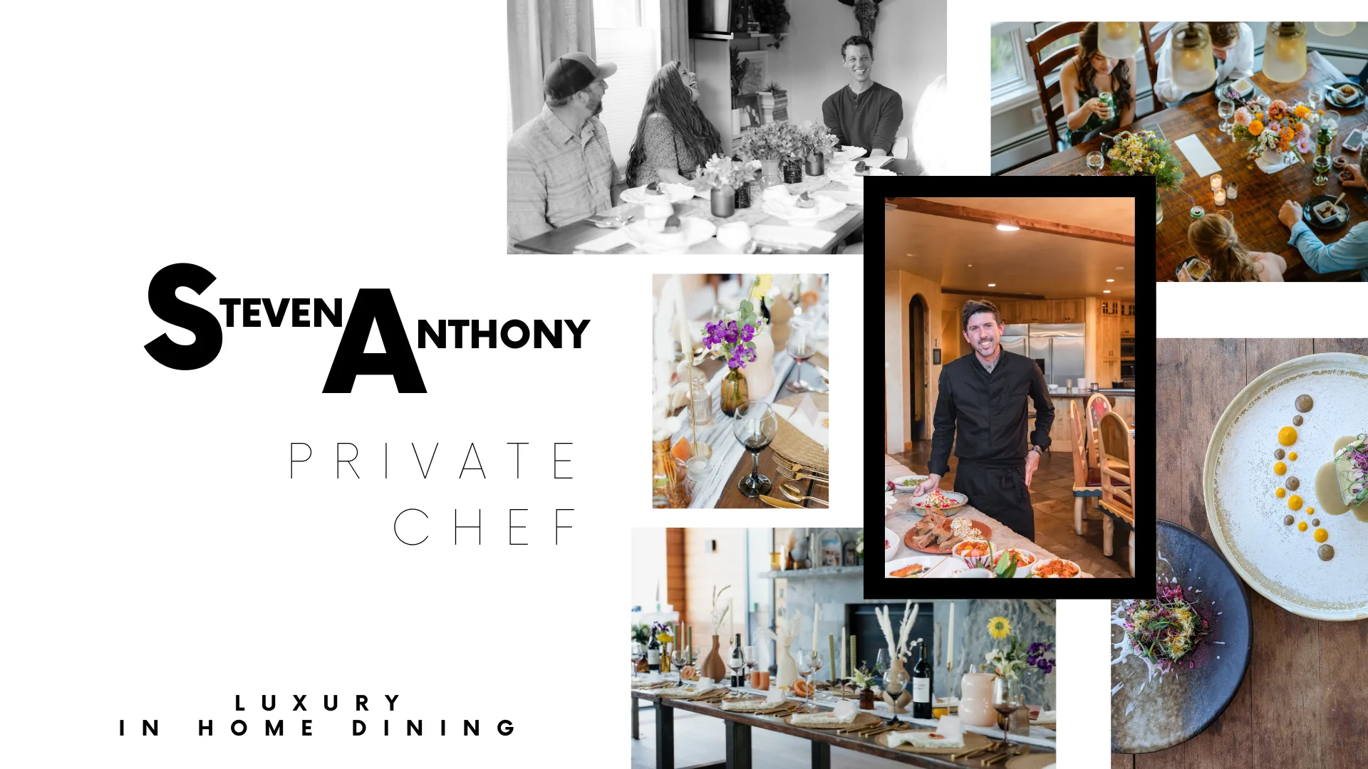 Chef Steven Anthony serves Aspen, Breckenridge, Telluride, and Vail Colorado
